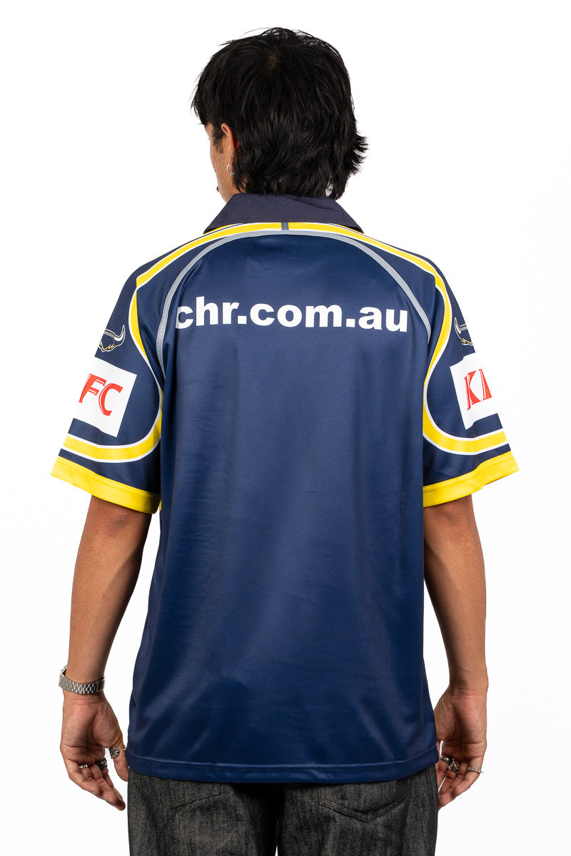 North Queensland Cowboys 2002 Retro NRL Jersey - Mens