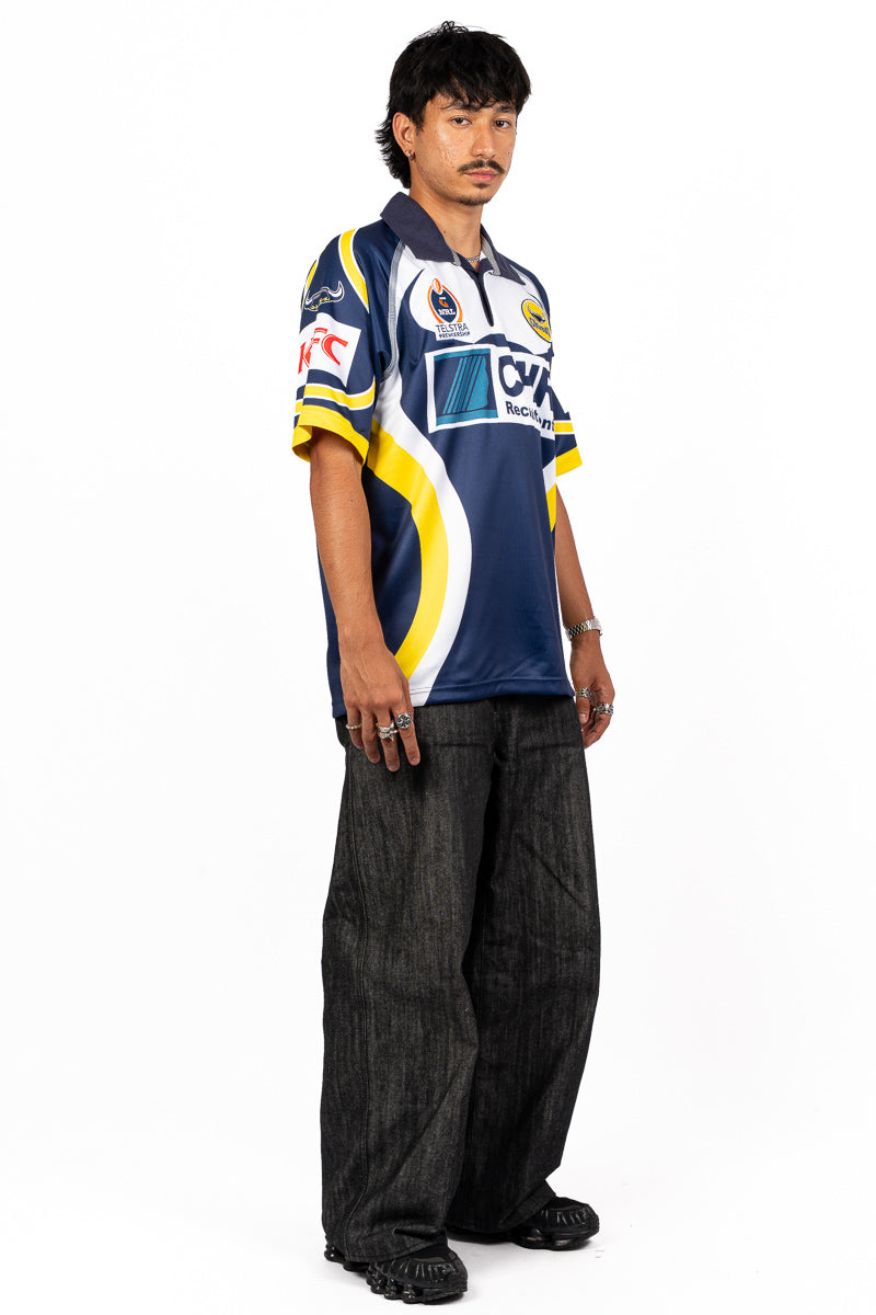 North Queensland Cowboys 2002 Retro NRL Jersey - Mens