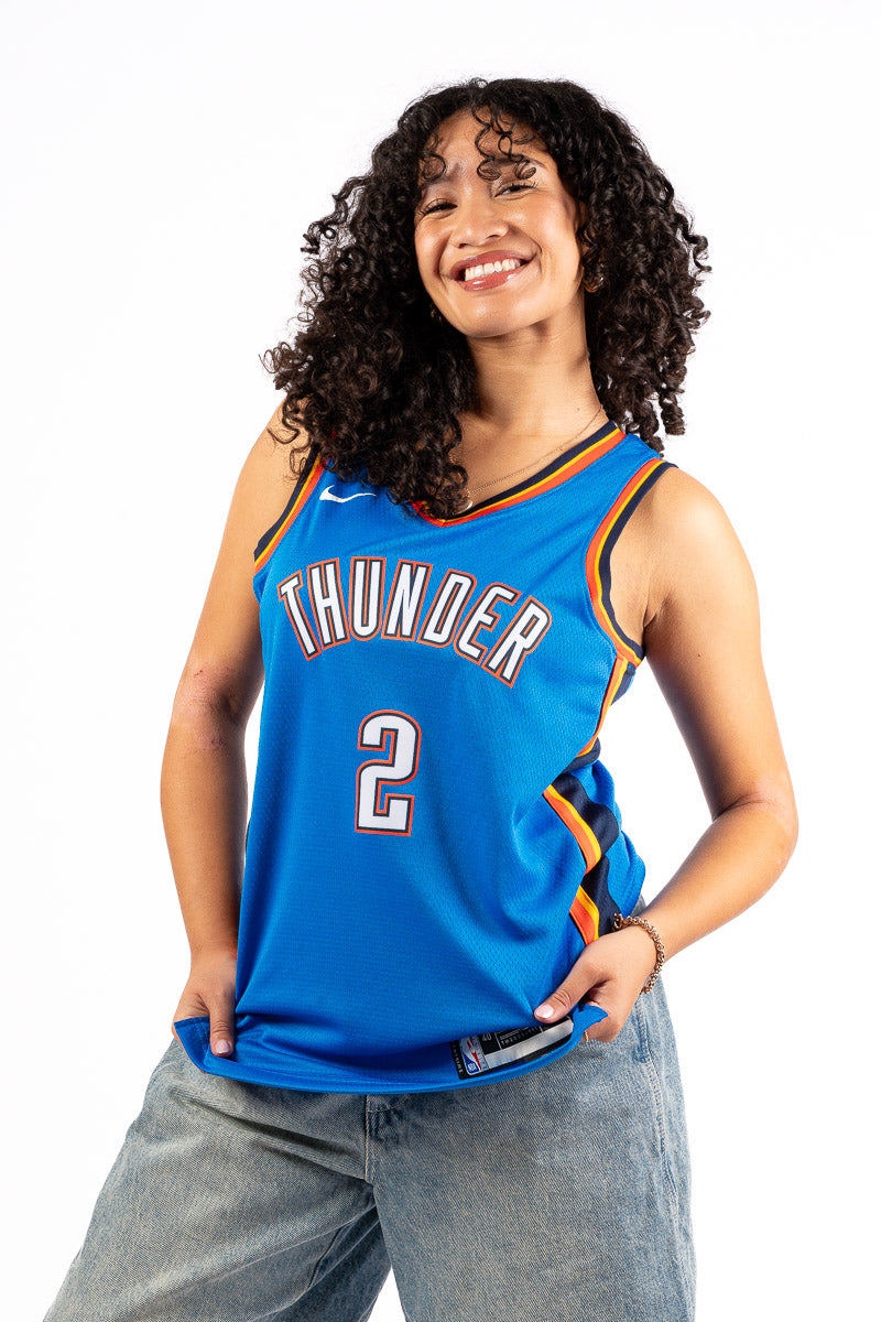Shai Gilgeous-Alexander OKC Thunder Icon Swingman Jersey