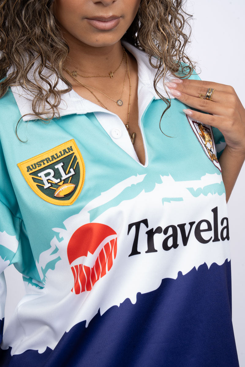 Brisbane Broncos 1995 Sevens Retro Jersey - Womens
