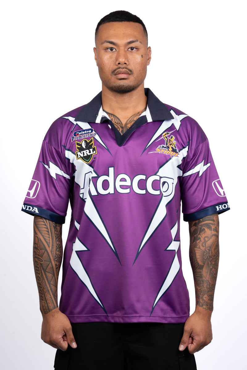 NRL Melbourne Storm 2001 Away Retro Jersey - Mens