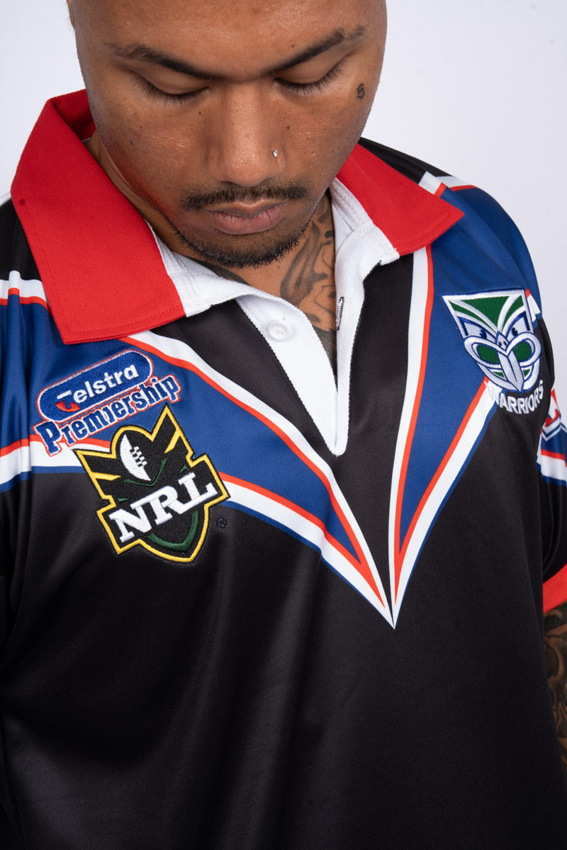 NRL NZ Warriors 2001 Retro Jersey - Mens