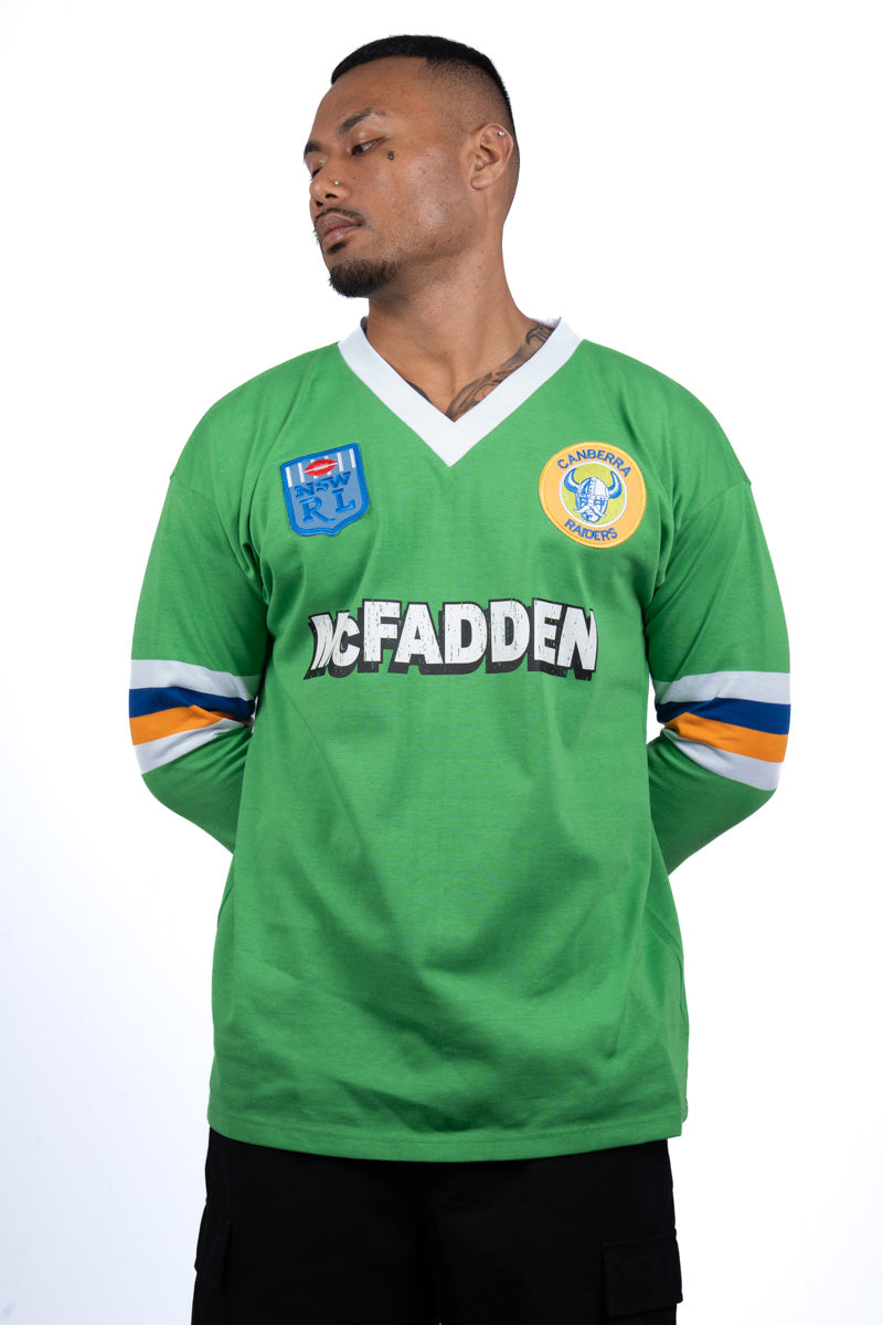 NRL Canberra Raiders 1989 Challenge Retro Jersey - Mens
