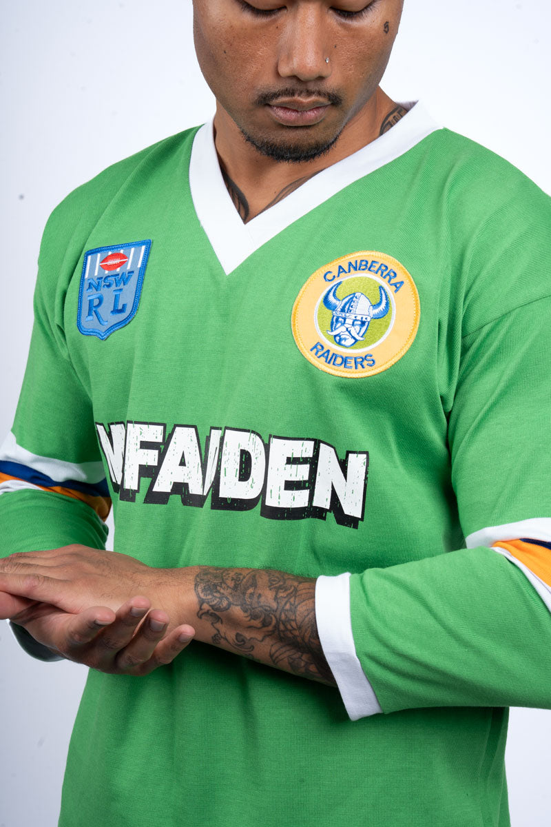 NRL Canberra Raiders 1989 Challenge Retro Jersey - Mens