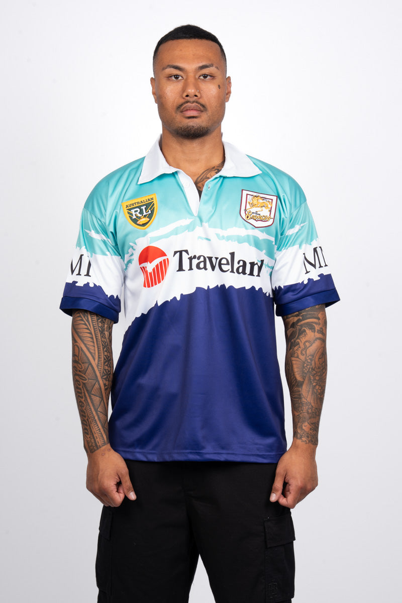 Brisbane Broncos 1995 Sevens Retro Jersey - Mens