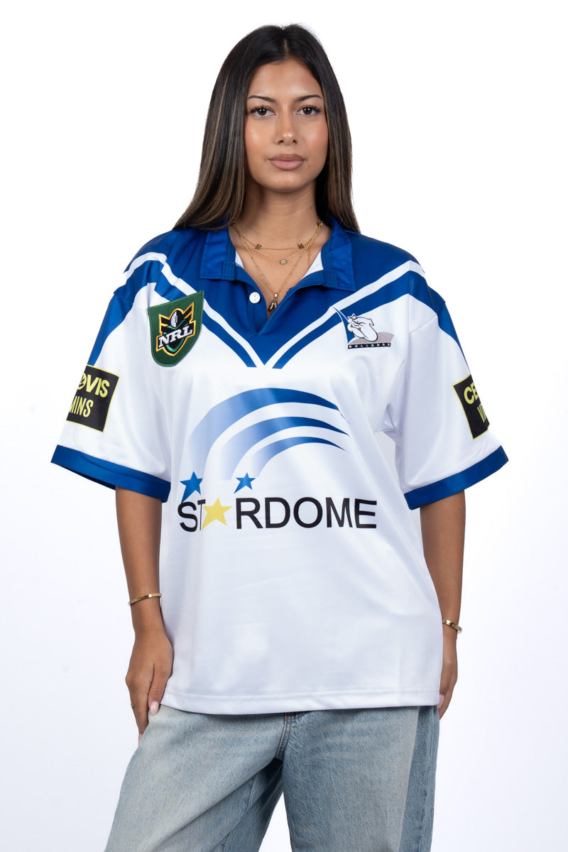 NRL Canterbury-Bankstown Bulldogs 1998 Retro Jersey - Womens
