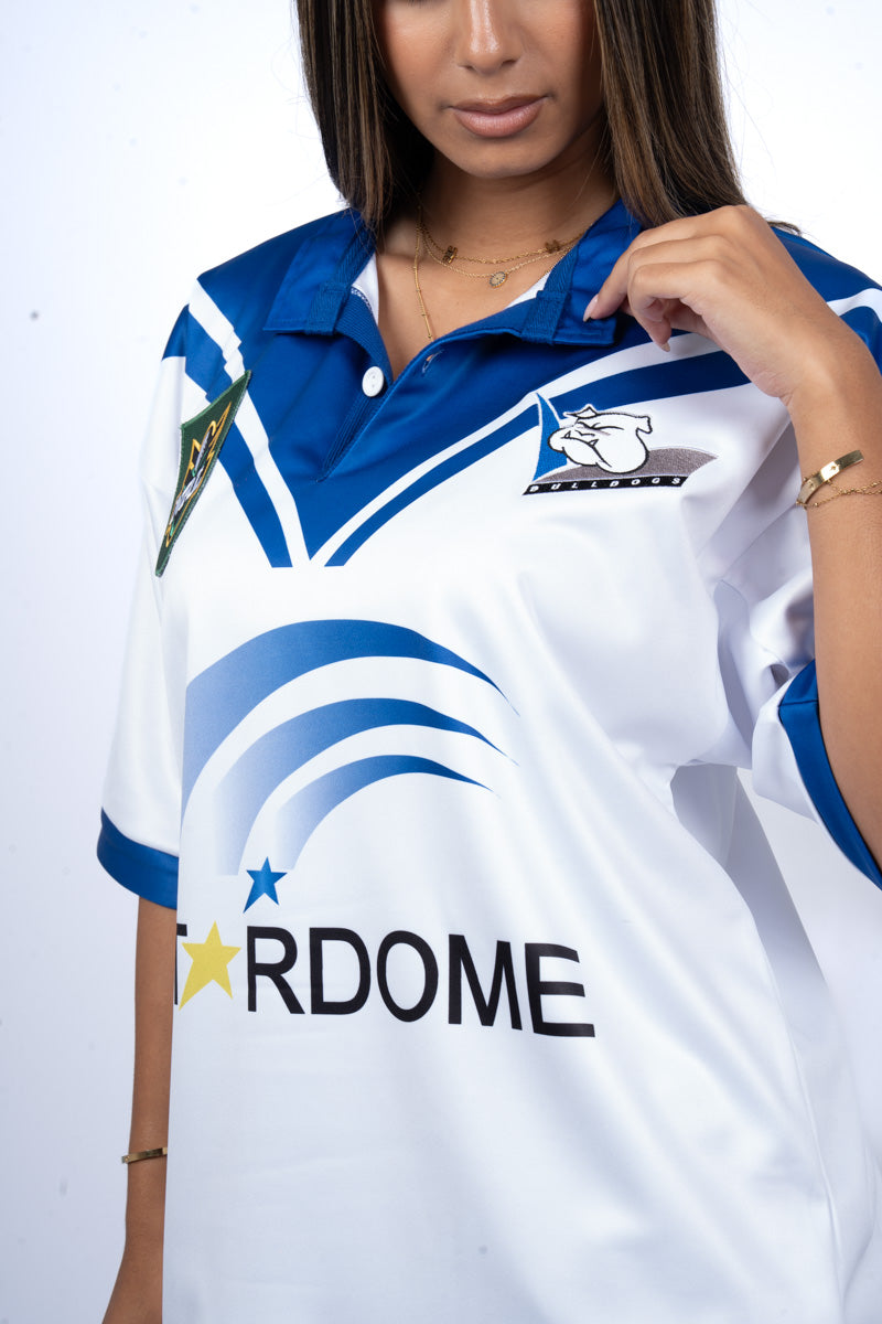 NRL Canterbury-Bankstown Bulldogs 1998 Retro Jersey - Womens