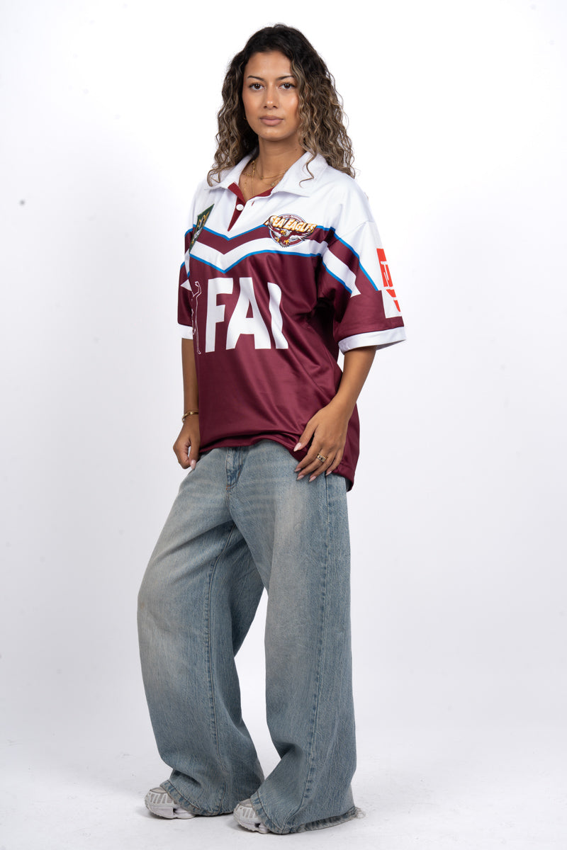 NRL Manly-Warringah Sea Eagles 1998 Retro Jersey - Womens