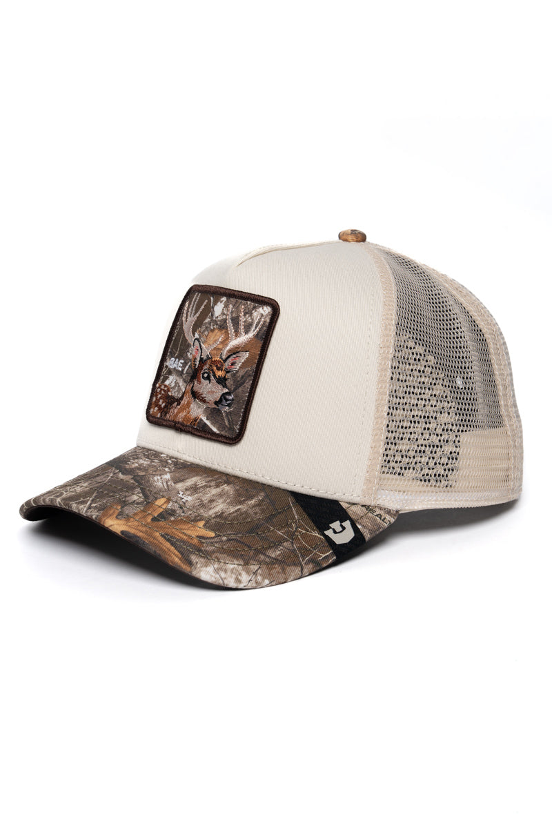 Real Tree Camo Doe Trucker Cap