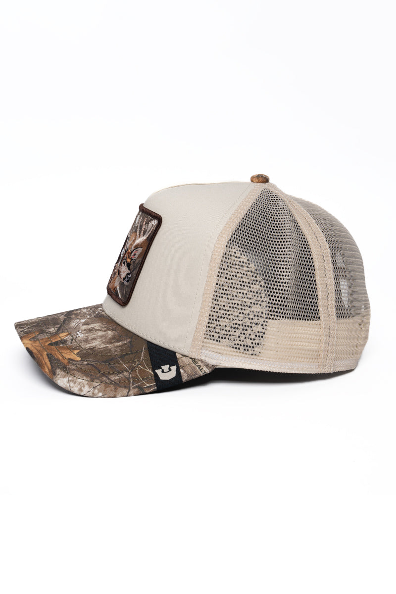 Real Tree Camo Doe Trucker Cap