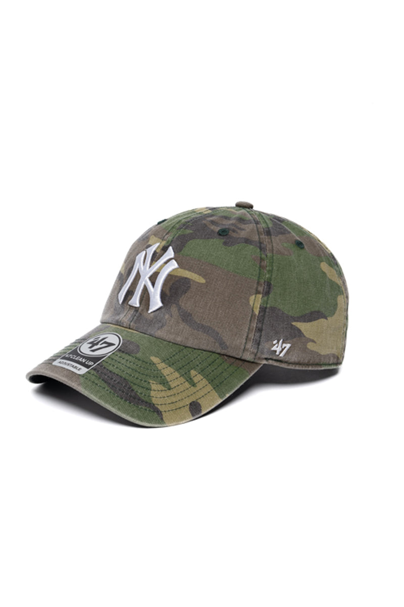 NY Yankees 47' Clean Up Camo Cap