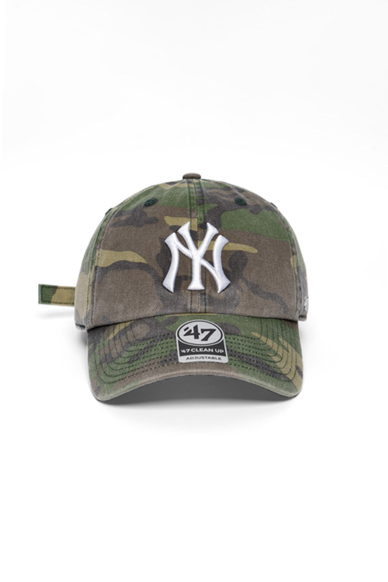 NY Yankees 47' Clean Up Camo Cap