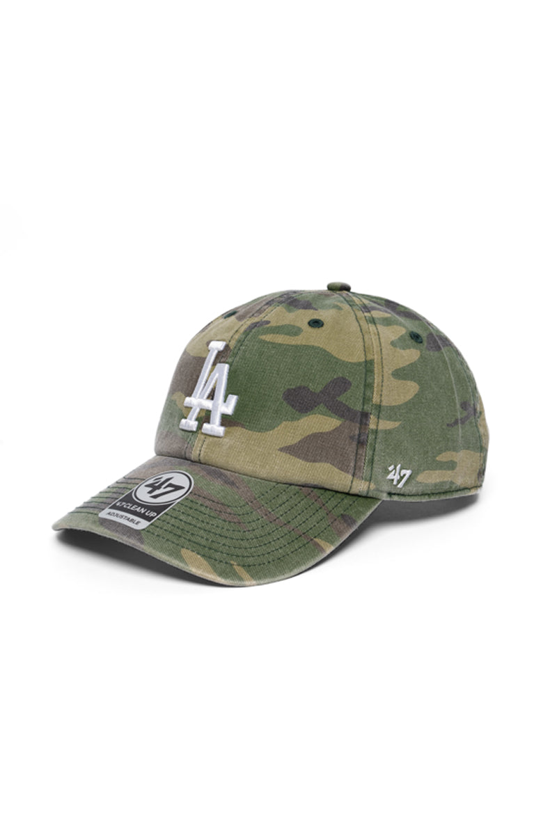 LA Dodgers 47' Clean Up Camo Cap - Mens