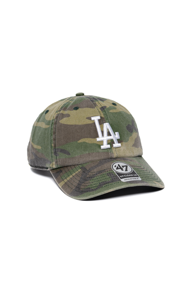 LA Dodgers 47' Clean Up Camo Cap - Mens