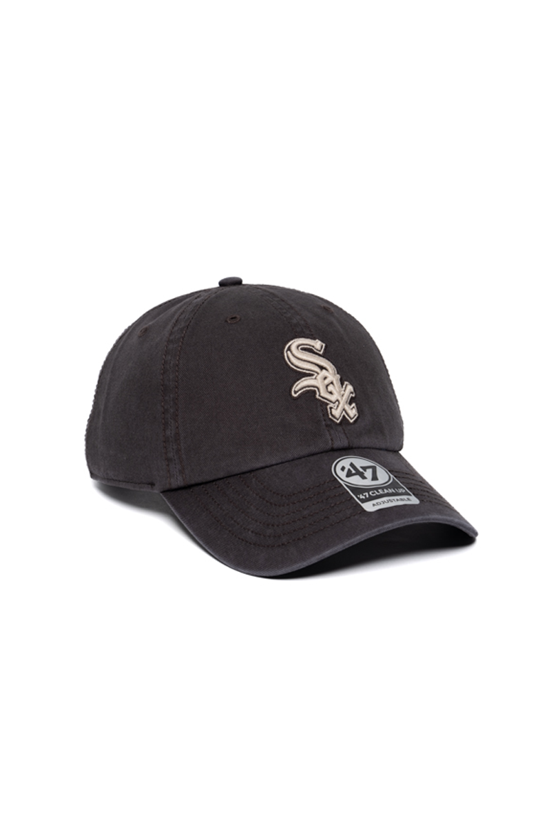 Chicago White Sox 47' Clean Up Washed Charcoal Cap - Mens