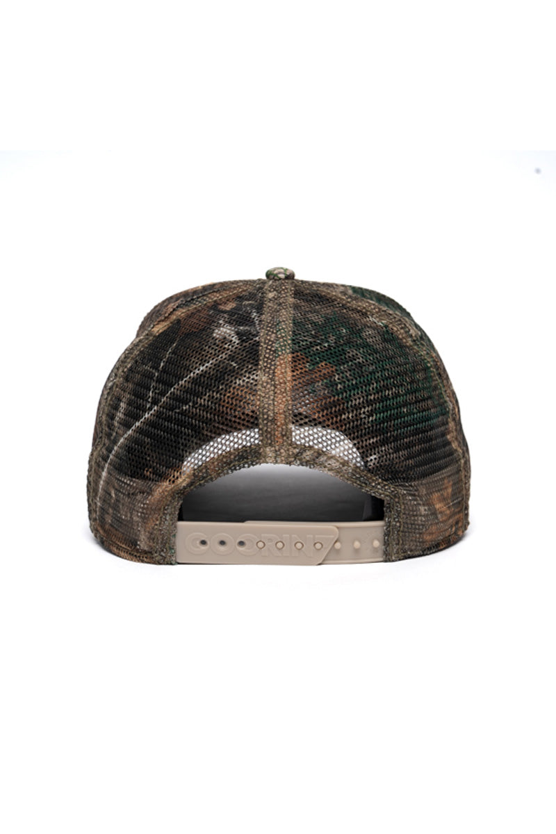 Real Tree Camo Panther Trucker Cap