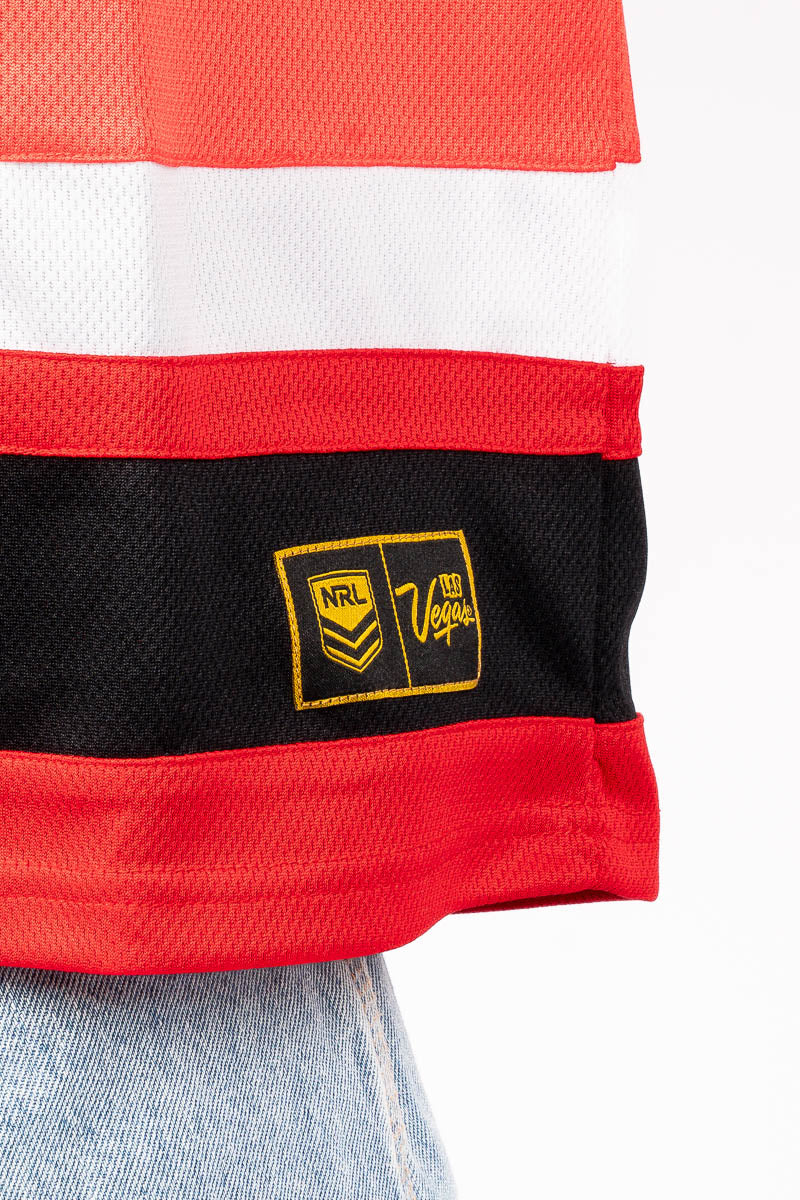 ST GEORGE ILLAWARRA DRAGONS NRL LAS VEGAS 26 LS JERSEY - Mens