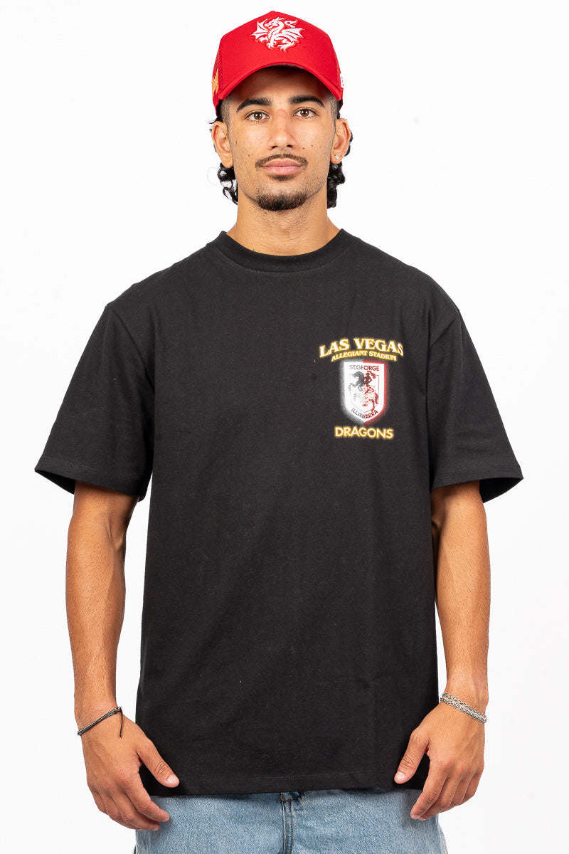 ST GEORGE ILLAWARRA DRAGONS NRL LAS VEGAS 26 T-SHIRT - Mens