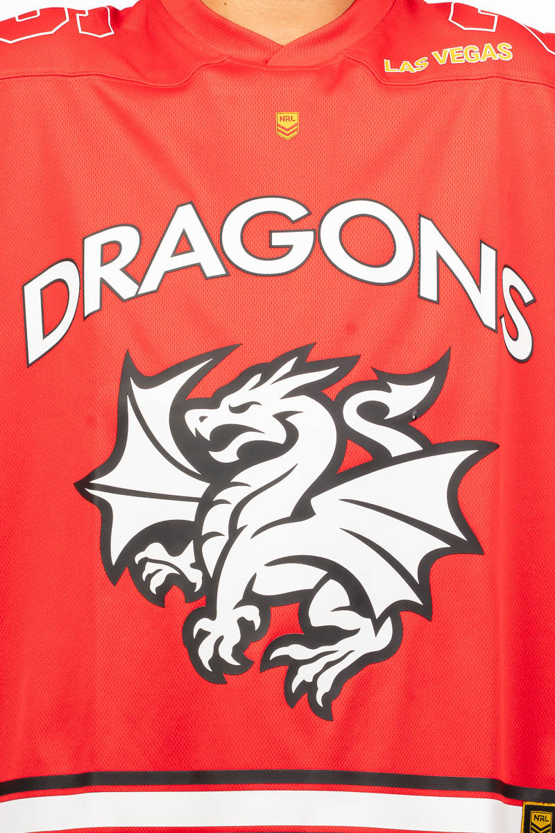 ST GEORGE ILLAWARRA DRAGONS NRL LAS VEGAS 26 GRIDIRION JERSEY - Mens