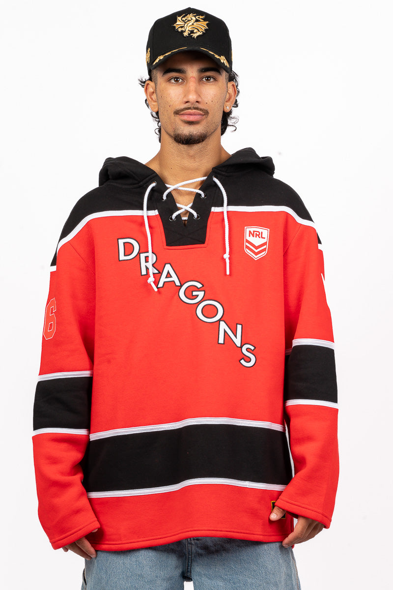 ST GEORGE ILLAWARRA DRAGONS NRL LAS VEGAS 26 HOCKEY JERSEY - Mens