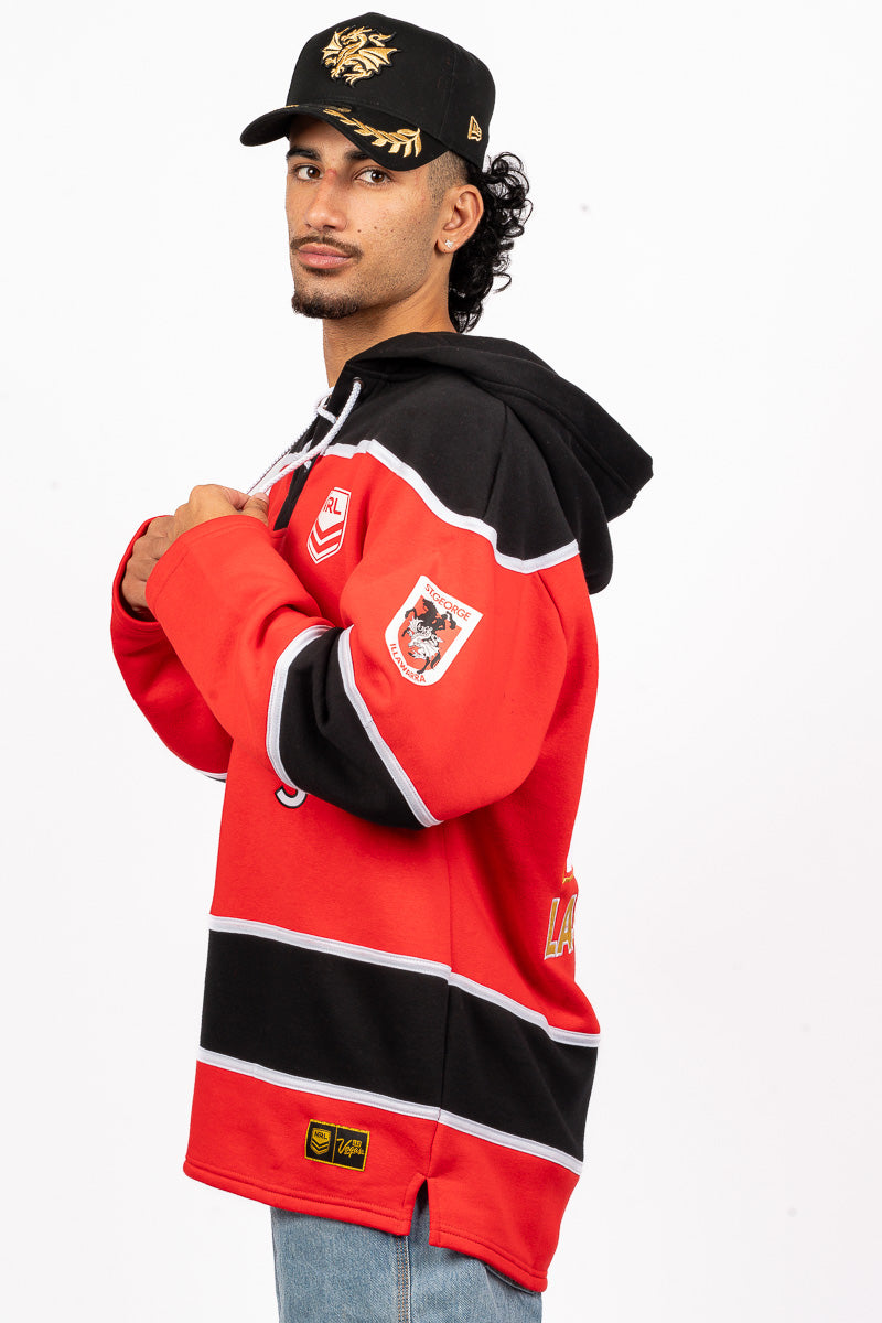 ST GEORGE ILLAWARRA DRAGONS NRL LAS VEGAS 26 HOCKEY JERSEY - Mens
