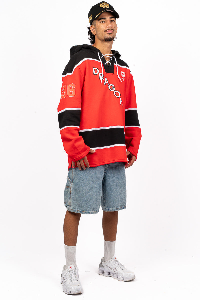 ST GEORGE ILLAWARRA DRAGONS NRL LAS VEGAS 26 HOCKEY JERSEY - Mens