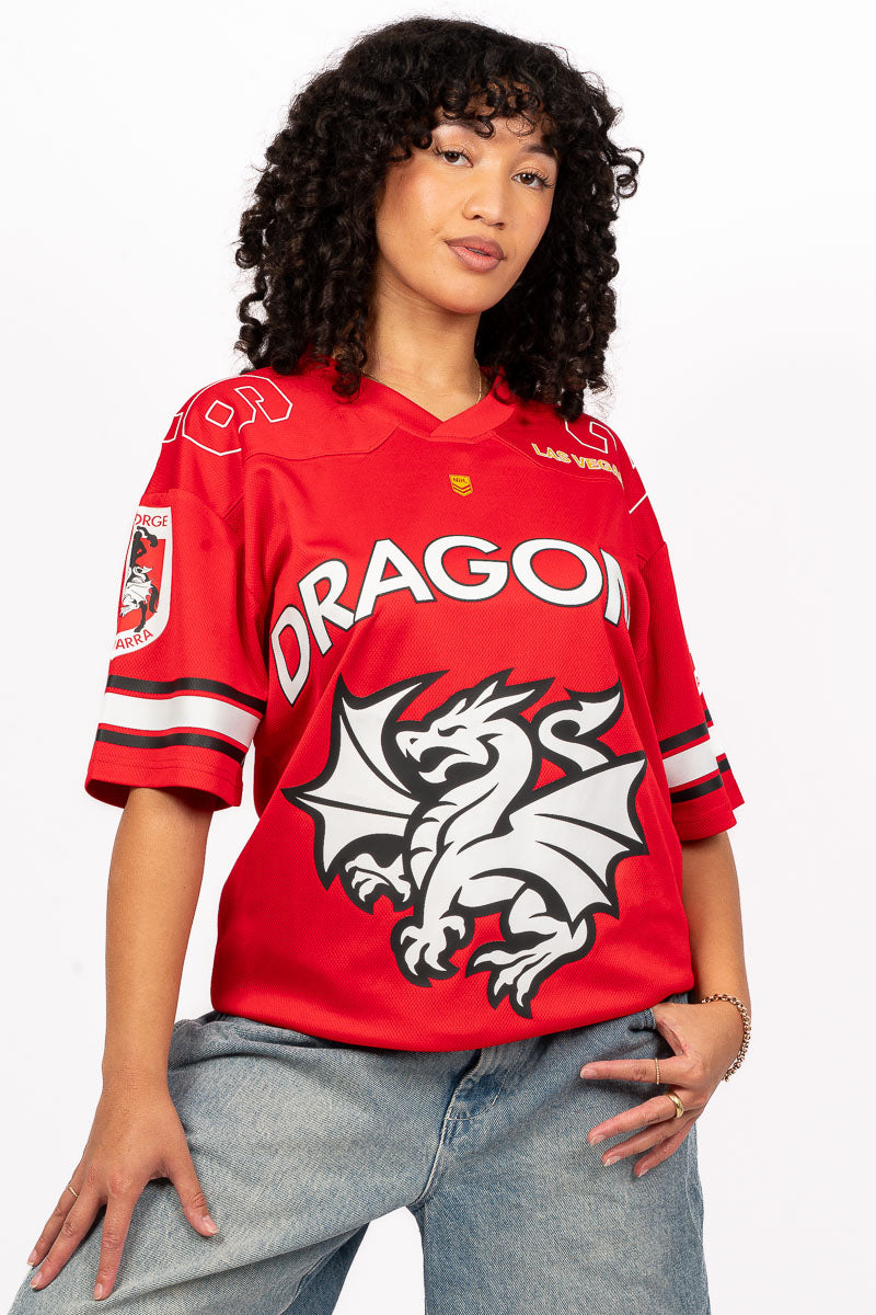 ST GEORGE ILLAWARRA DRAGONS NRL LAS VEGAS 26 GRIDIRION JERSEY - Womens