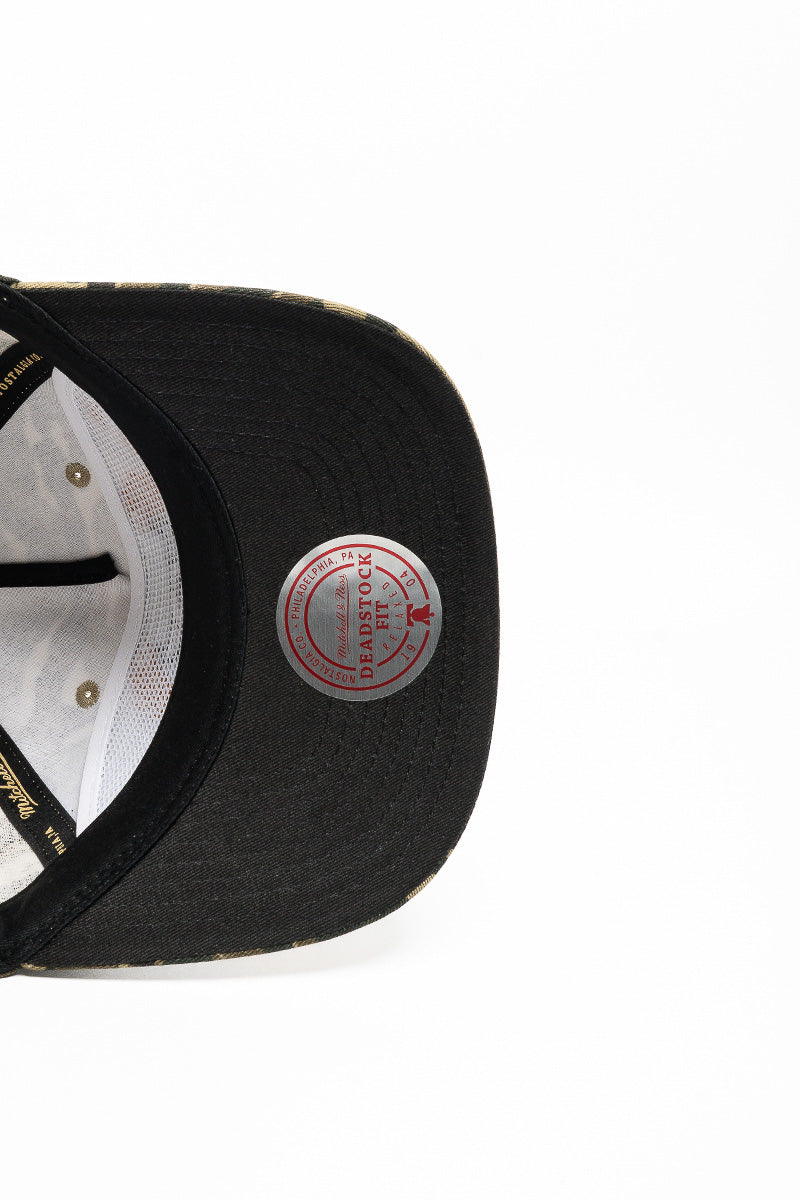 CHICAGO BULLS CAMO TEXT & STARS  CAP - Mens