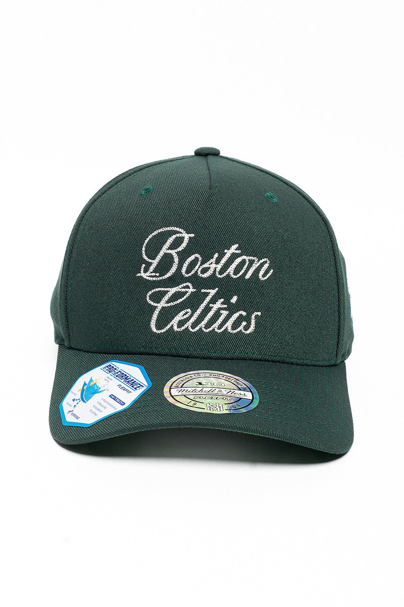 BOSTON CELTICS SCRIPT CHAIN STITCH 110 CAP - Mens