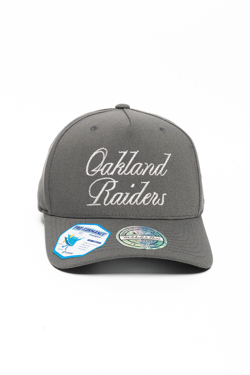 OAKLAND RAIDERS SCRIPT CHAIN STITCH 110 CAP - Mens