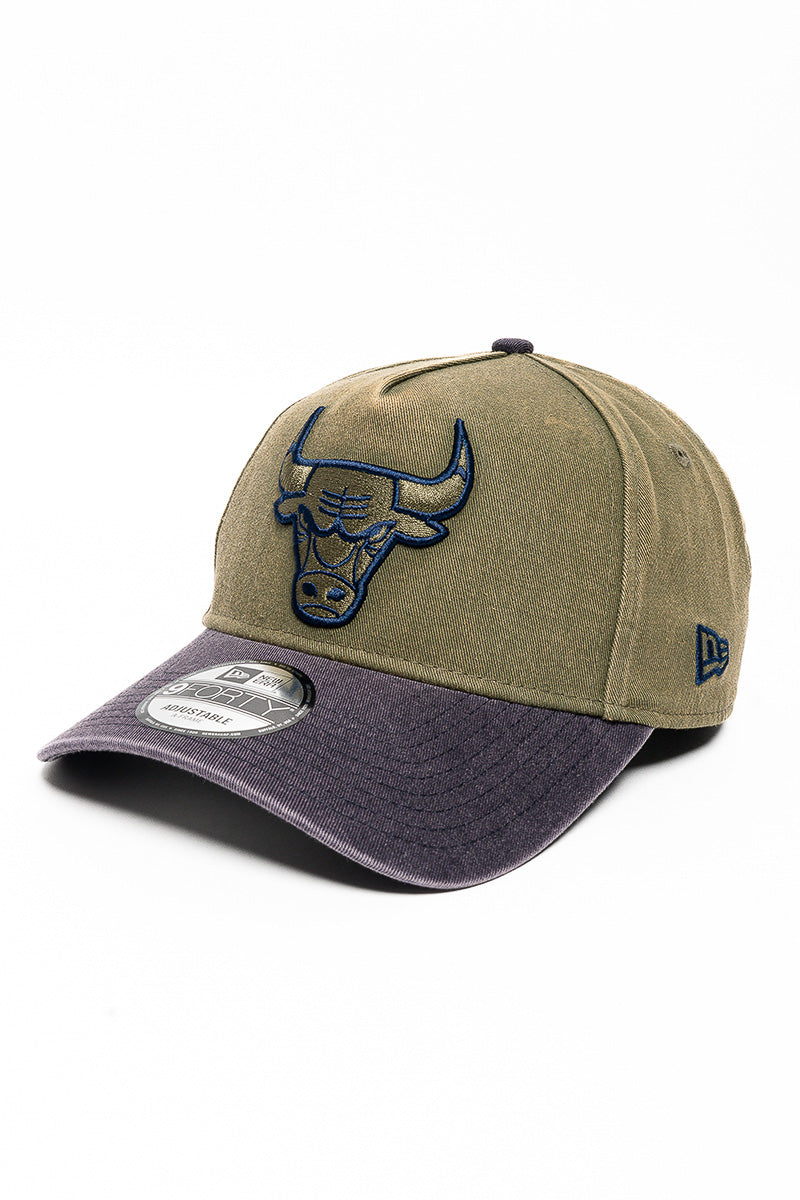 CHICAGO BULLS 940AF NEWOLIVE/NAVY WASHED  - Mens