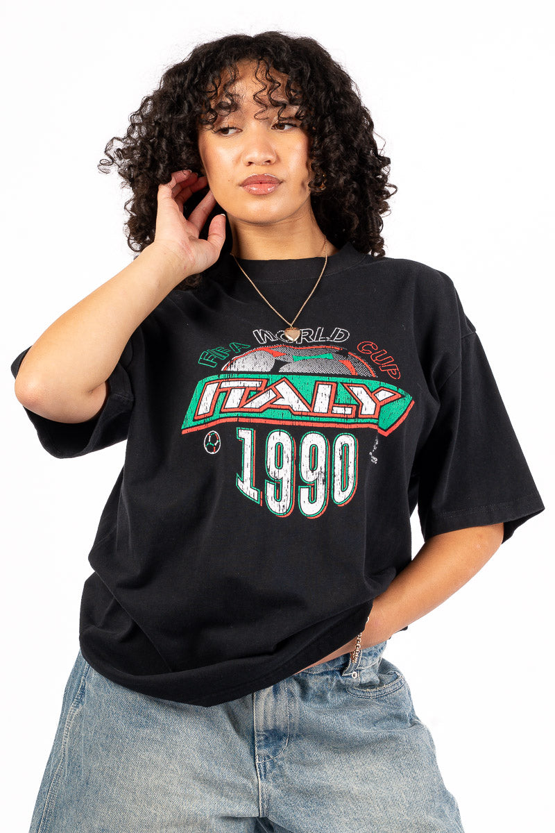 FIFA World Cup Italy 1990 Trophy Tee - Womens