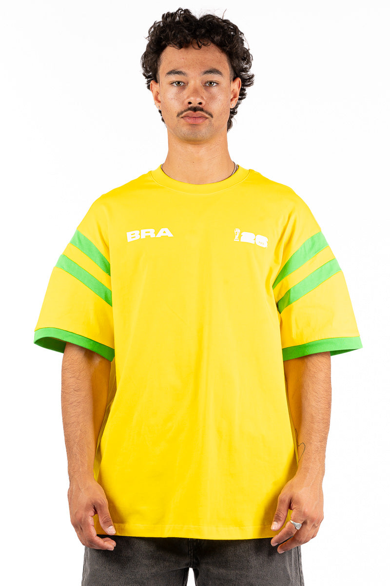 FIFA 2026 Brazil Ringer Tee - Mens