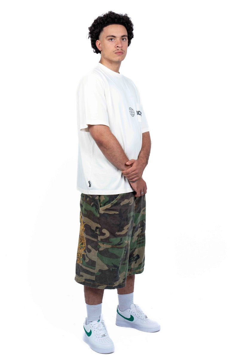 American Bodega Pocket Logo White Tee - Mens