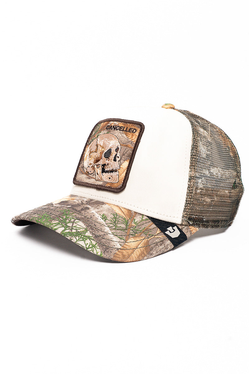 Real Tree Camo Cancelled Trucker Cap - Mens