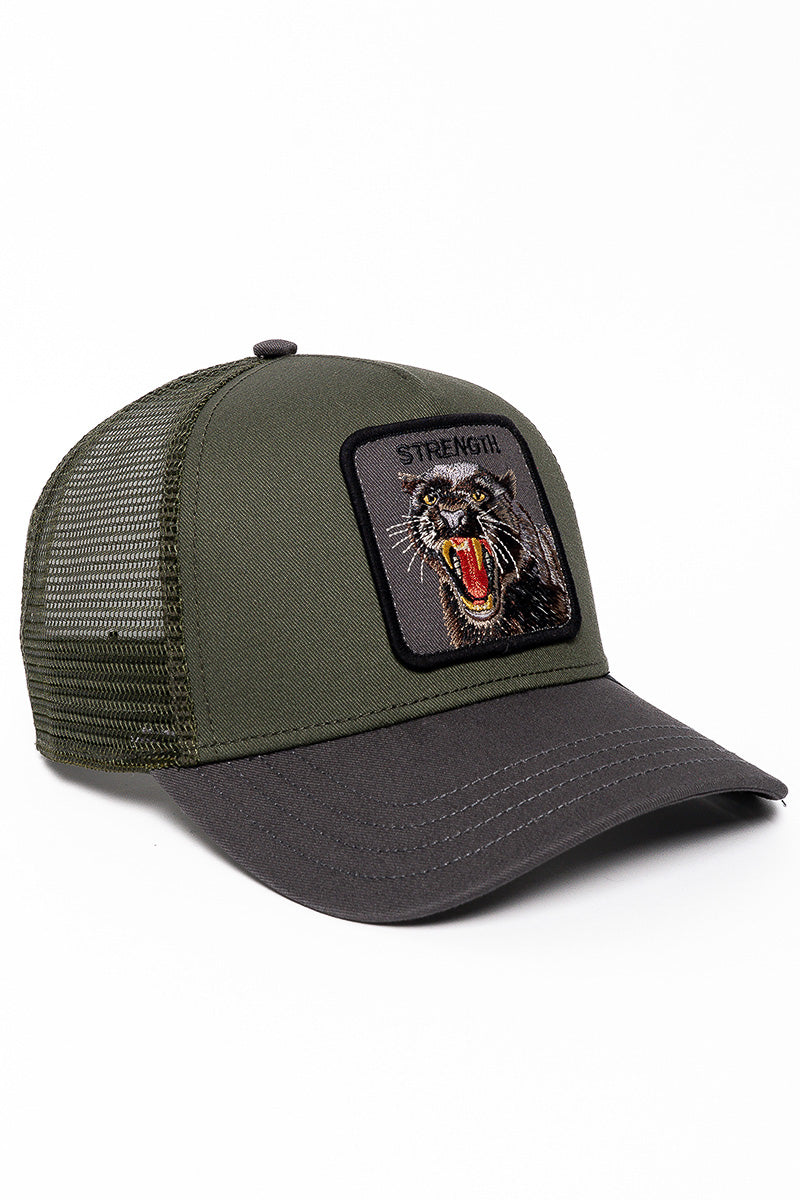 The Strength Panther Trucker Cap - Mens