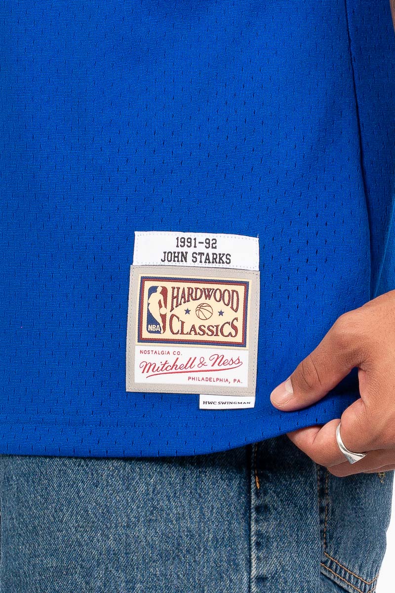 NY Knicks Starks 91-92 Hardwood Classic Swingman Jersey - Mens