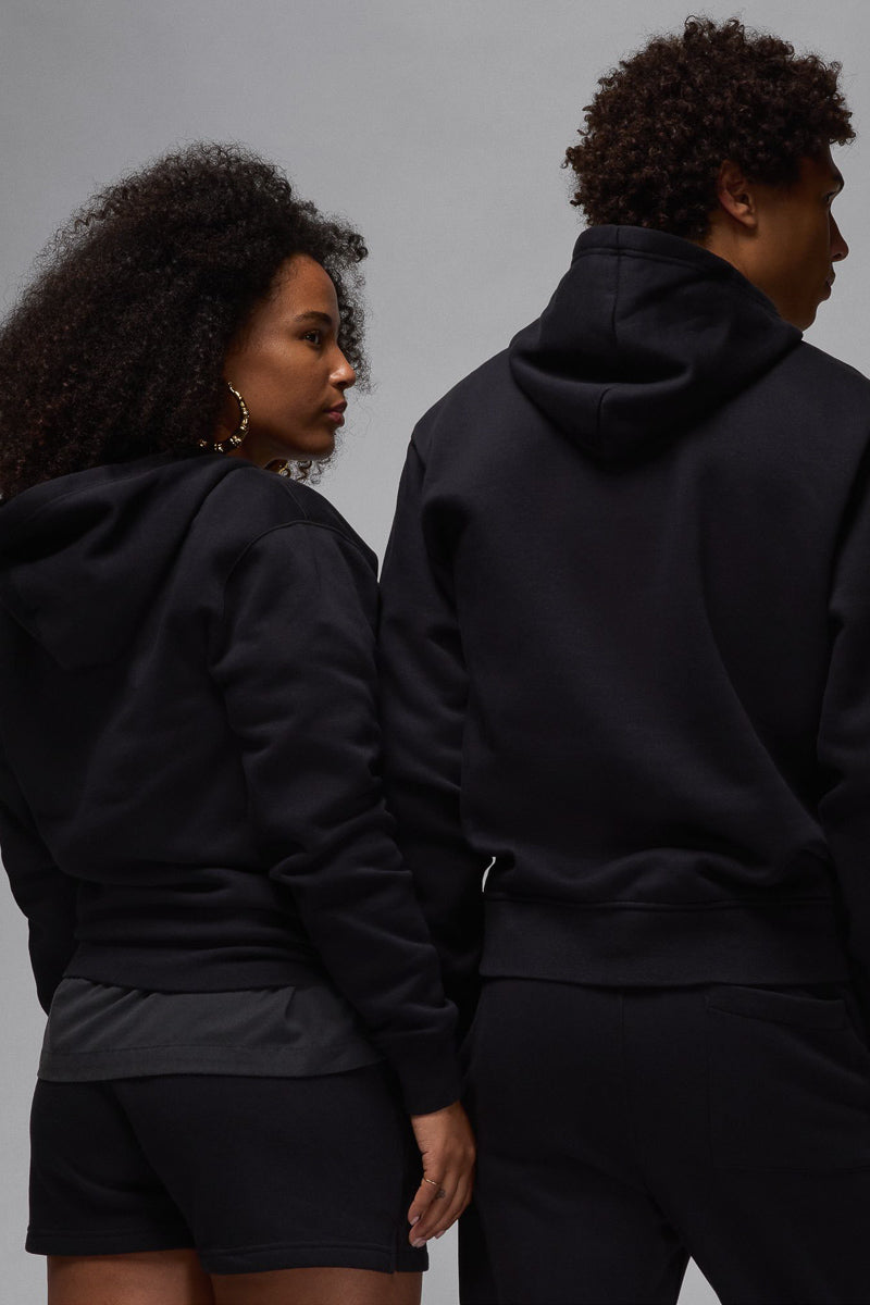 Jordan Black Fleece Hoodie - Mens