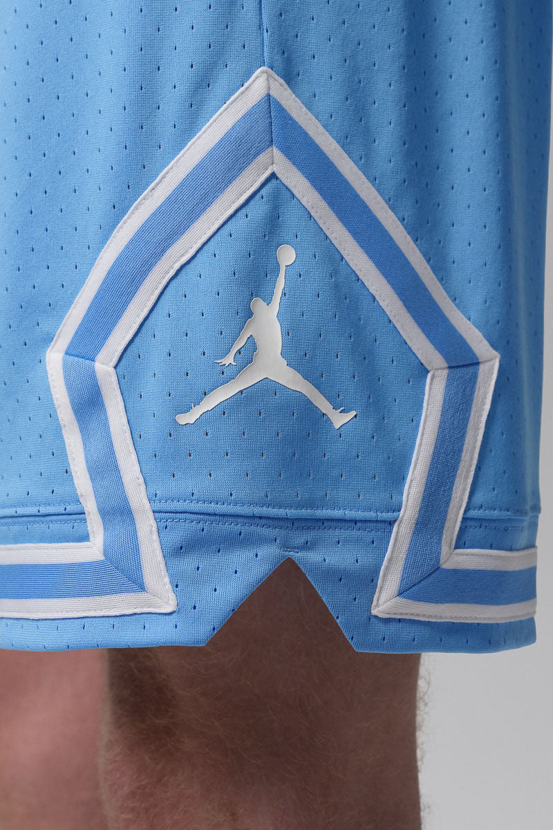 Jordan University Blue Diamond Mesh Shorts - Mens