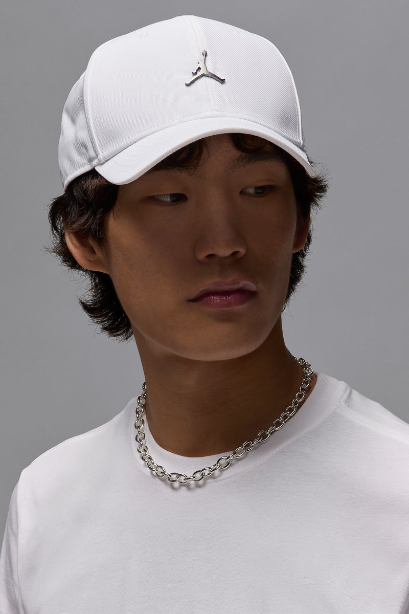 Jordan Rise Metal Jumpman White Cap
