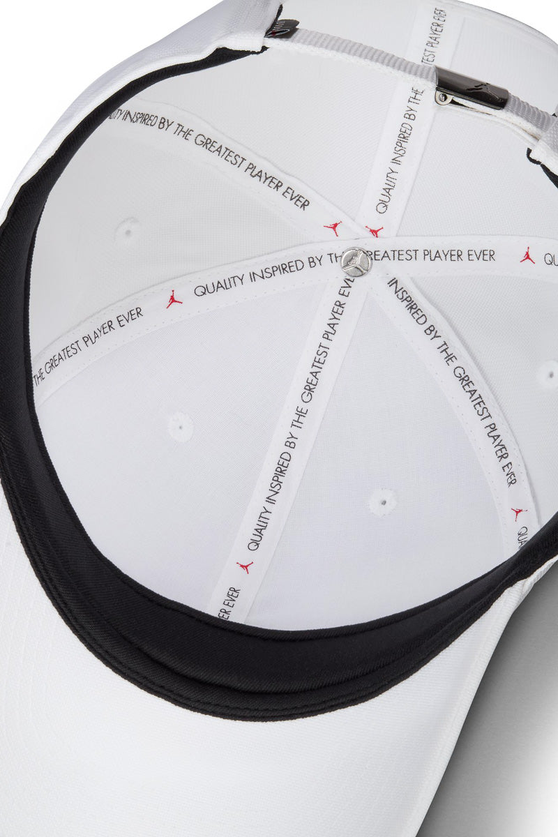 Jordan Rise Metal Jumpman White Cap