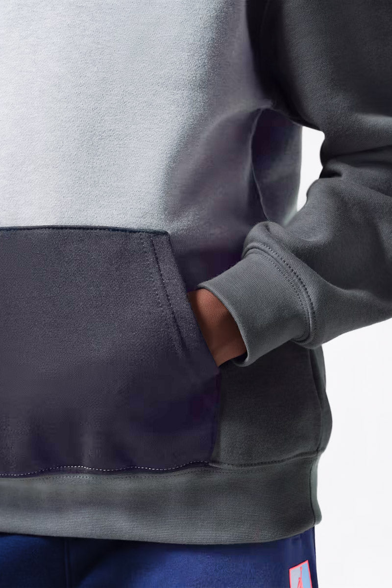 Jordan Brooklyn Smoke Grey Youth Hoodie