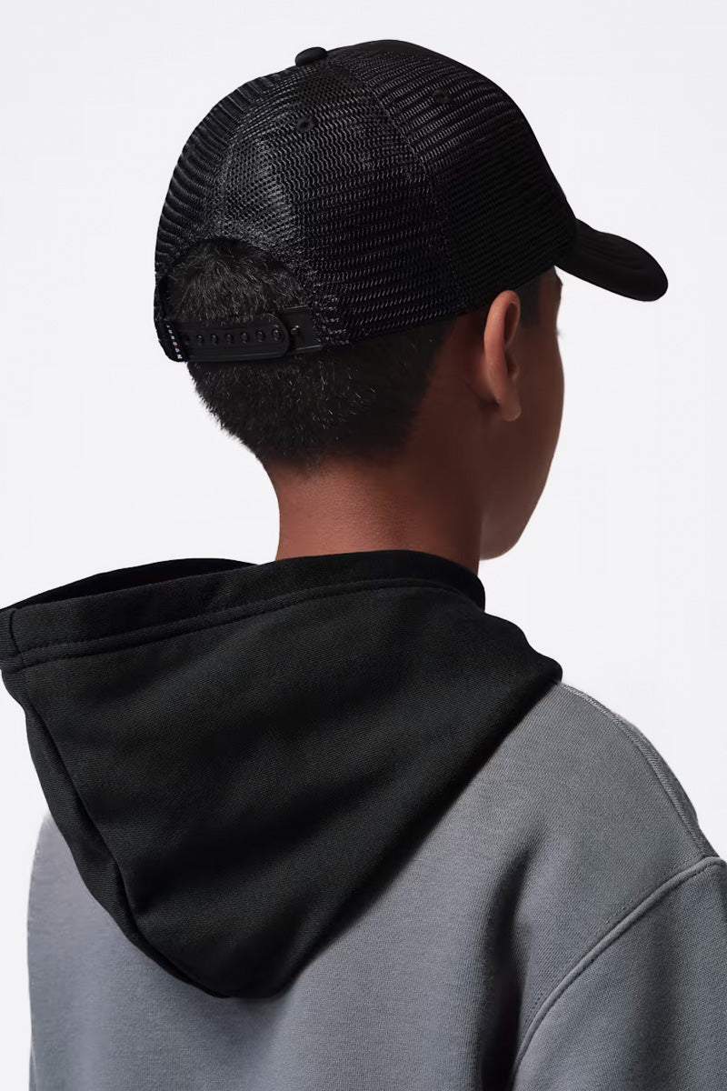 Jordan Brooklyn Smoke Grey Youth Hoodie