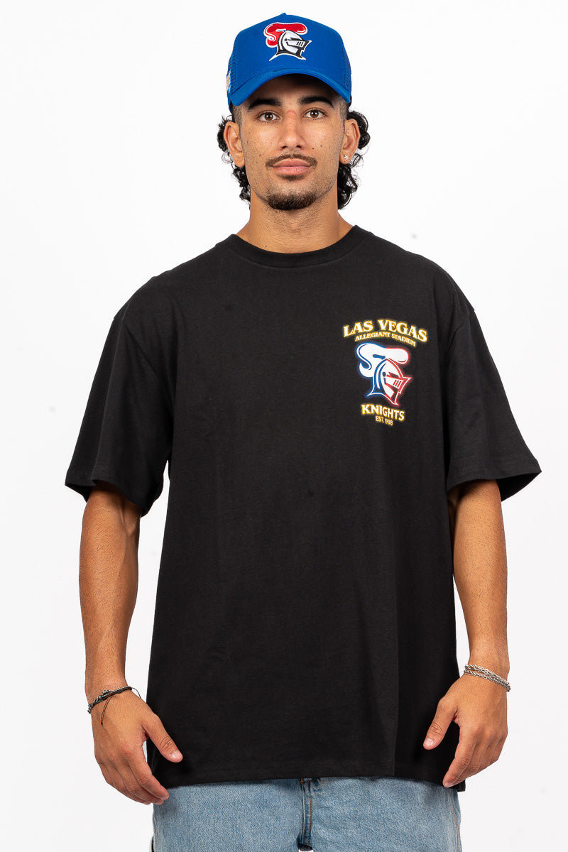 NEWCASTLE KNIGHTS NRL LAS VEGAS 26 T-SHIRT - Mens