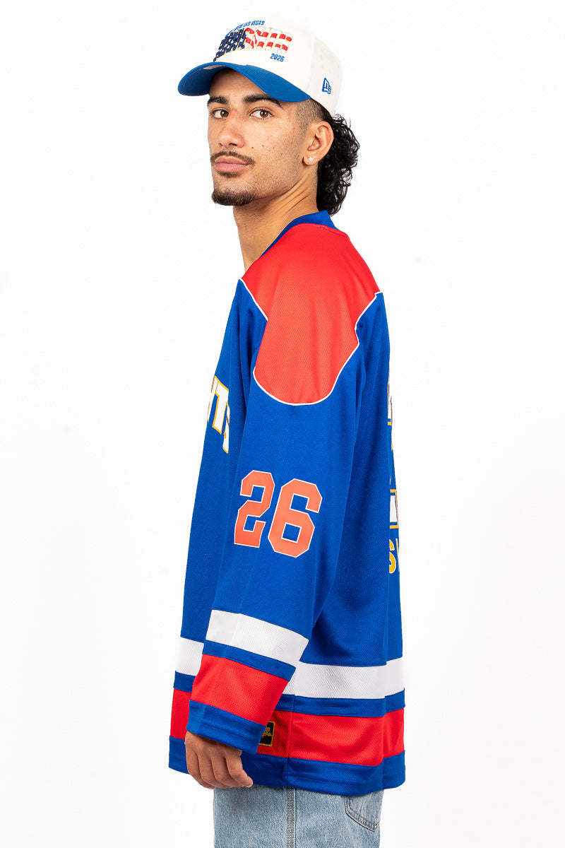 NEWCASTLE KNIGHTS NRL LAS VEGAS 26 LS JERSEY - Mens