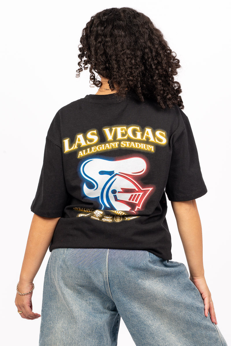 NEWCASTLE KNIGHTS NRL LAS VEGAS 26 T-SHIRT - Womens
