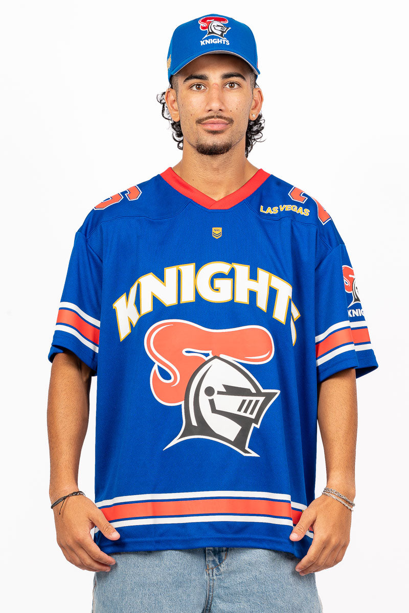 NEWCASTLE KNIGHTS NRL LAS VEGAS 26 GRIDIRON JERSEY - Mens