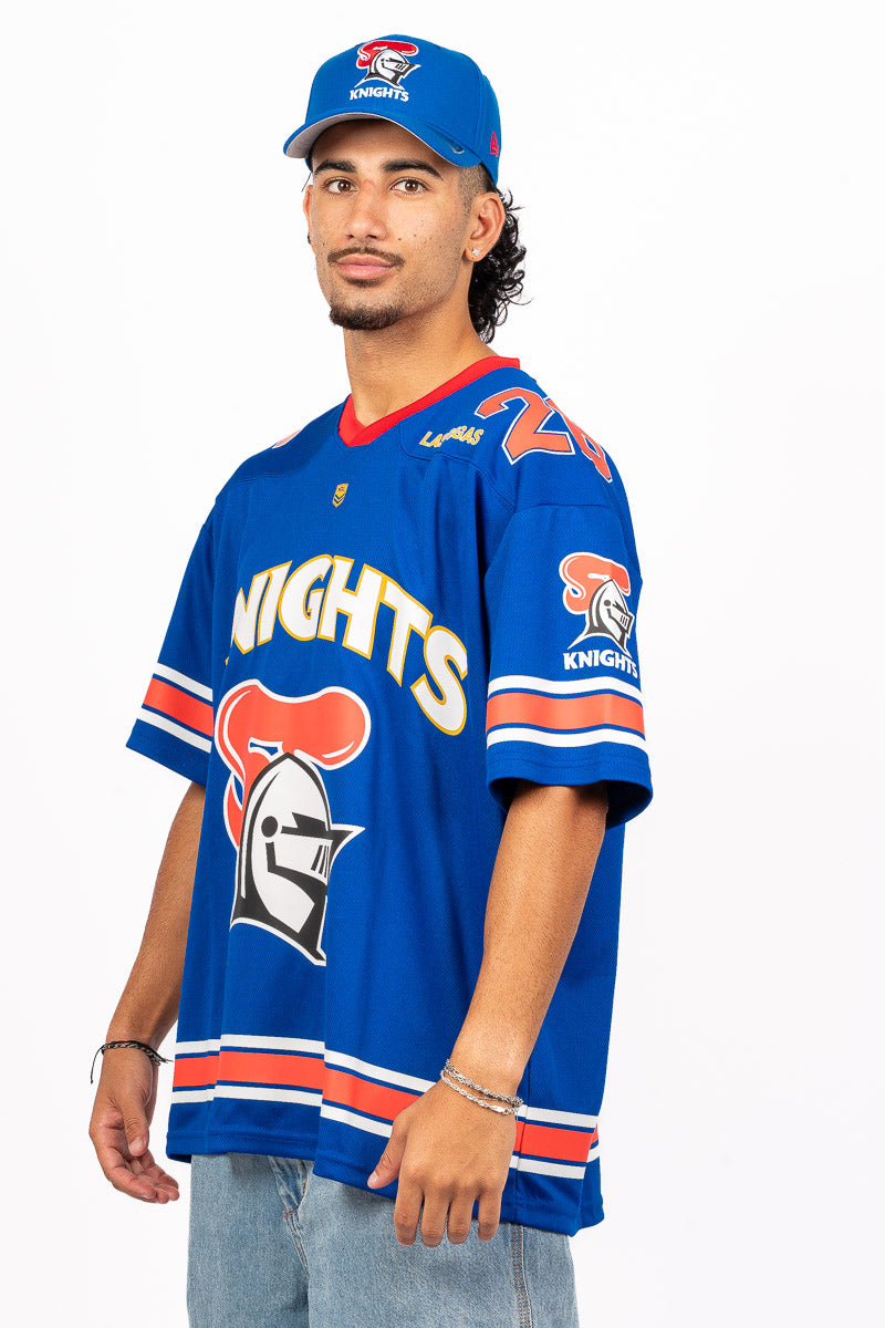 NEWCASTLE KNIGHTS NRL LAS VEGAS 26 GRIDIRON JERSEY - Mens
