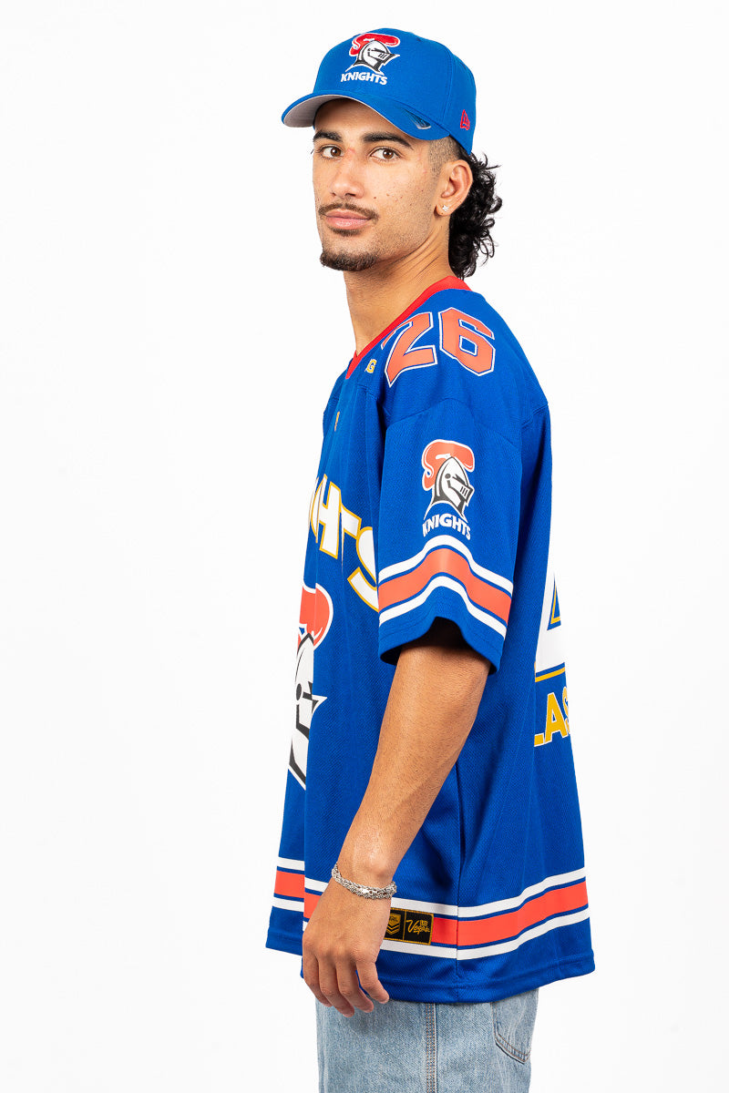 NEWCASTLE KNIGHTS NRL LAS VEGAS 26 GRIDIRON JERSEY - Mens