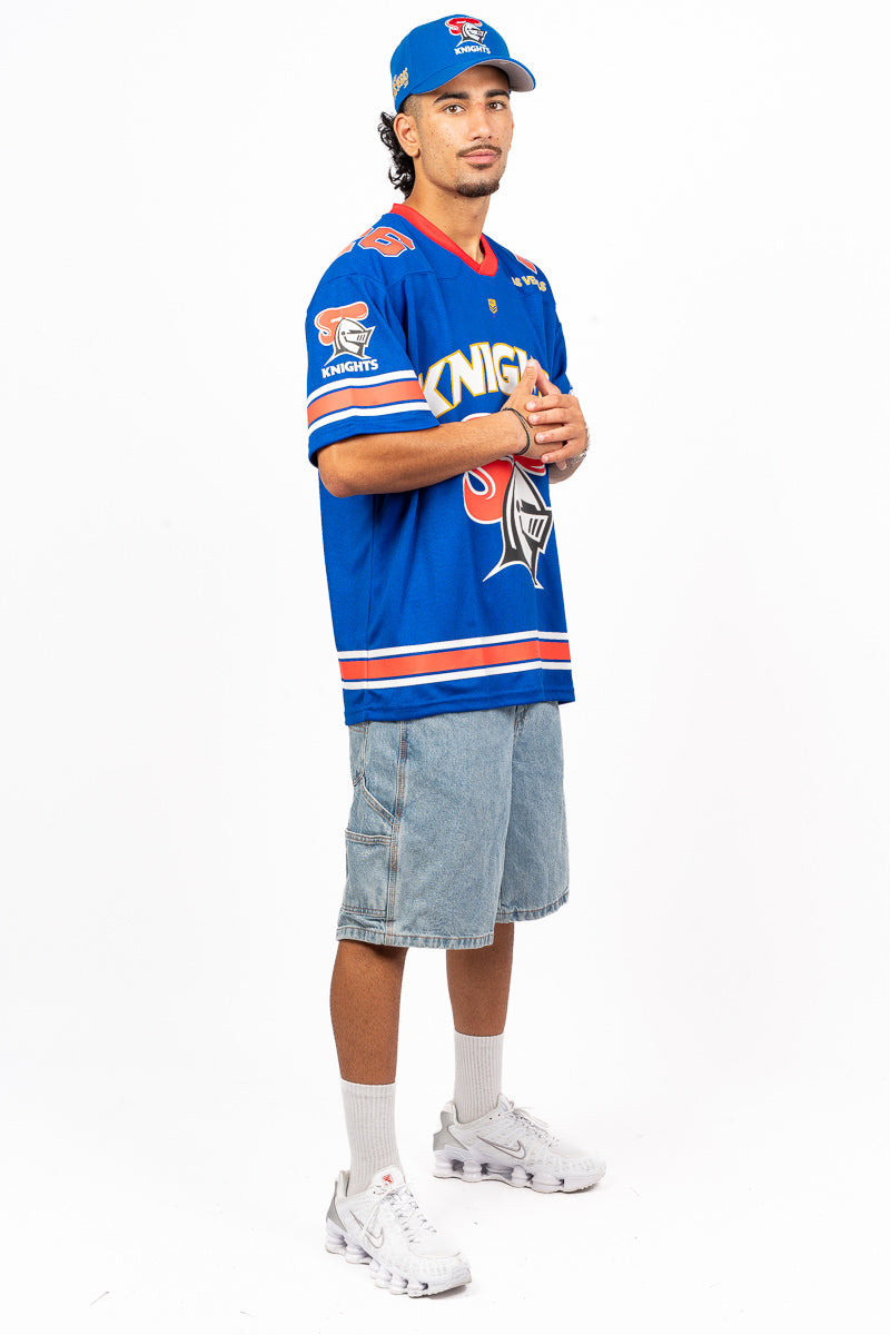 NEWCASTLE KNIGHTS NRL LAS VEGAS 26 GRIDIRON JERSEY - Mens